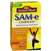Nature Made SAM-e Complete Enteric Coated Tablets 60 Tablets (Pack of 2)