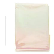 22" x 25" x 8" Iridescent Metallic Plastic Basket Gift Bags by Celebrate It – Ideal for Gift Baskets - Holidays & Special Occasions - 12 Pack