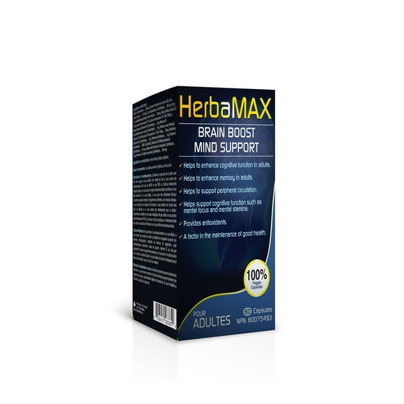 HerbaMAX Brain Boost Mind Support