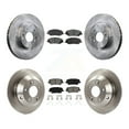thumbnail image 1 of Transit Auto Front Rear Disc Brake Rotors and Semi-Metallic Pads Kit for Car Hyundai Santa Fe XL K8S-102703, 1 of 11