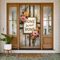 thumbnail image 5 of Ladybug Design Welcome Banner Daisy Pattern Ladybug Display Light Green Background Black White Checkered Daisy Backdrop for Spring Party Garden Gathering Outdoor Welcome, 5 of 9