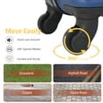 thumbnail image 5 of 3 Piece Hardside Luggage Sets, Hardshell Suitcase Lightweight Durable Spinner Wheels with Packing Cubes,Navy, 5 of 6