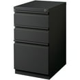 thumbnail image 2 of Scranton & Co 3-Drawer Modern Metal Mobile Pedestal File Cabinet in Charcoal, 2 of 6