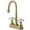 Polished Brass, variant on Kingston Brass KS2491PX Governor Two-Handle 2-Hole Deck Mount Bar Faucet in Polished Chrome