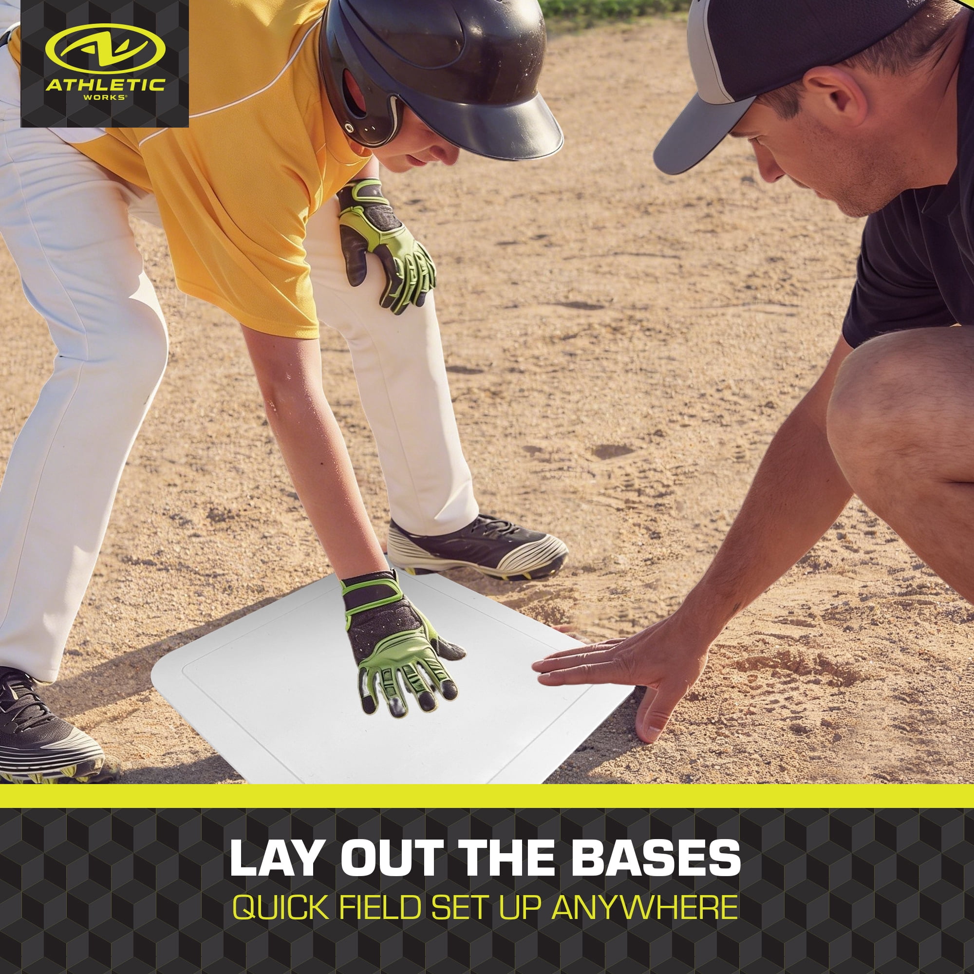 Athletic Works Baseball Base Set for All Skill Levels