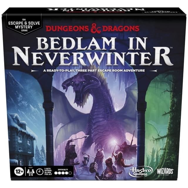Juego de mesa Hasbro Gaming Dungeons & Dragons Bedlam in Neverwinter