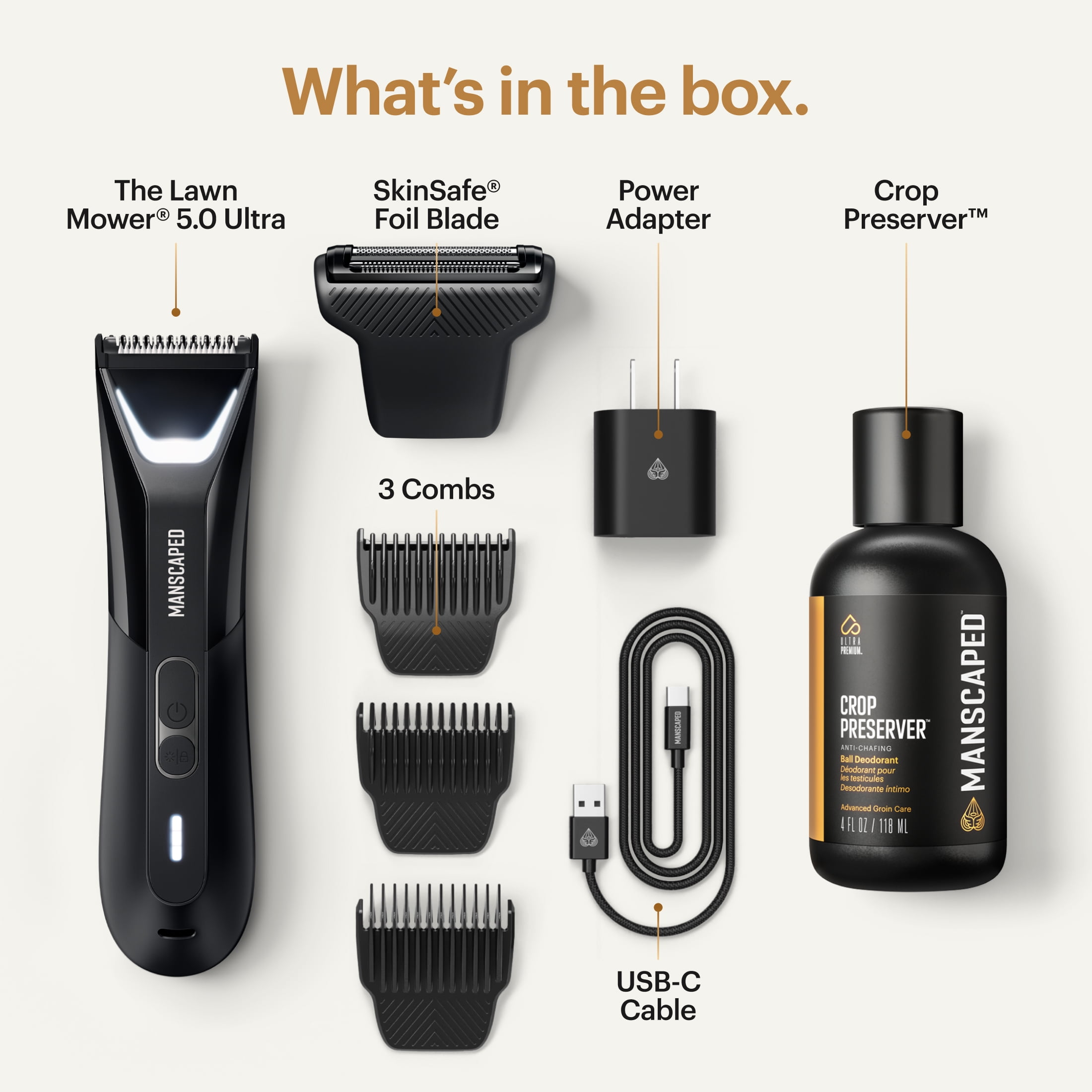 MANSCAPED® The Lawn Mower® 5.0 Ultra Precision Pack - Men's Groin