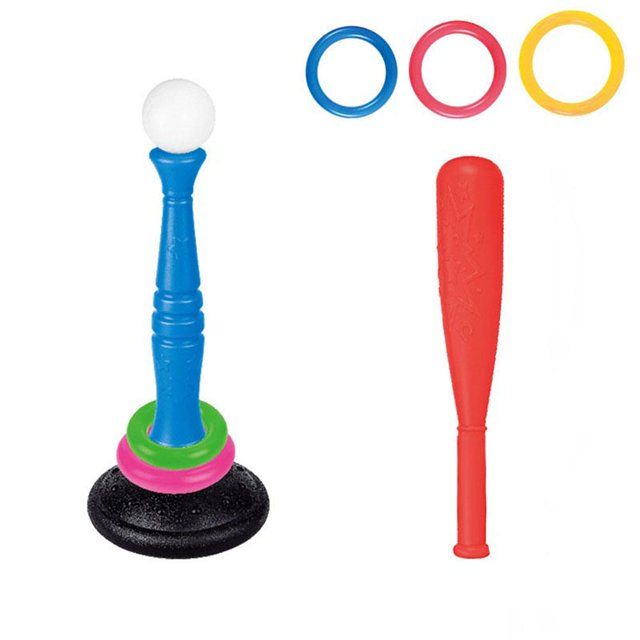 Juego De Juguetes De Anillo De Béisbol 2 En 1, Traje Deportivo Para Niños, Actividades, Juegos De Fitness Seguros, Juguetes Deportivos, Anillo De Béisbol Al Aire Libre Para Niños Vogacara OD013554-00
