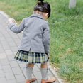 thumbnail image 5 of 5 pares de calcetines altos para niña de algodón atados talla M (1-3 años) JM, 5 of 5