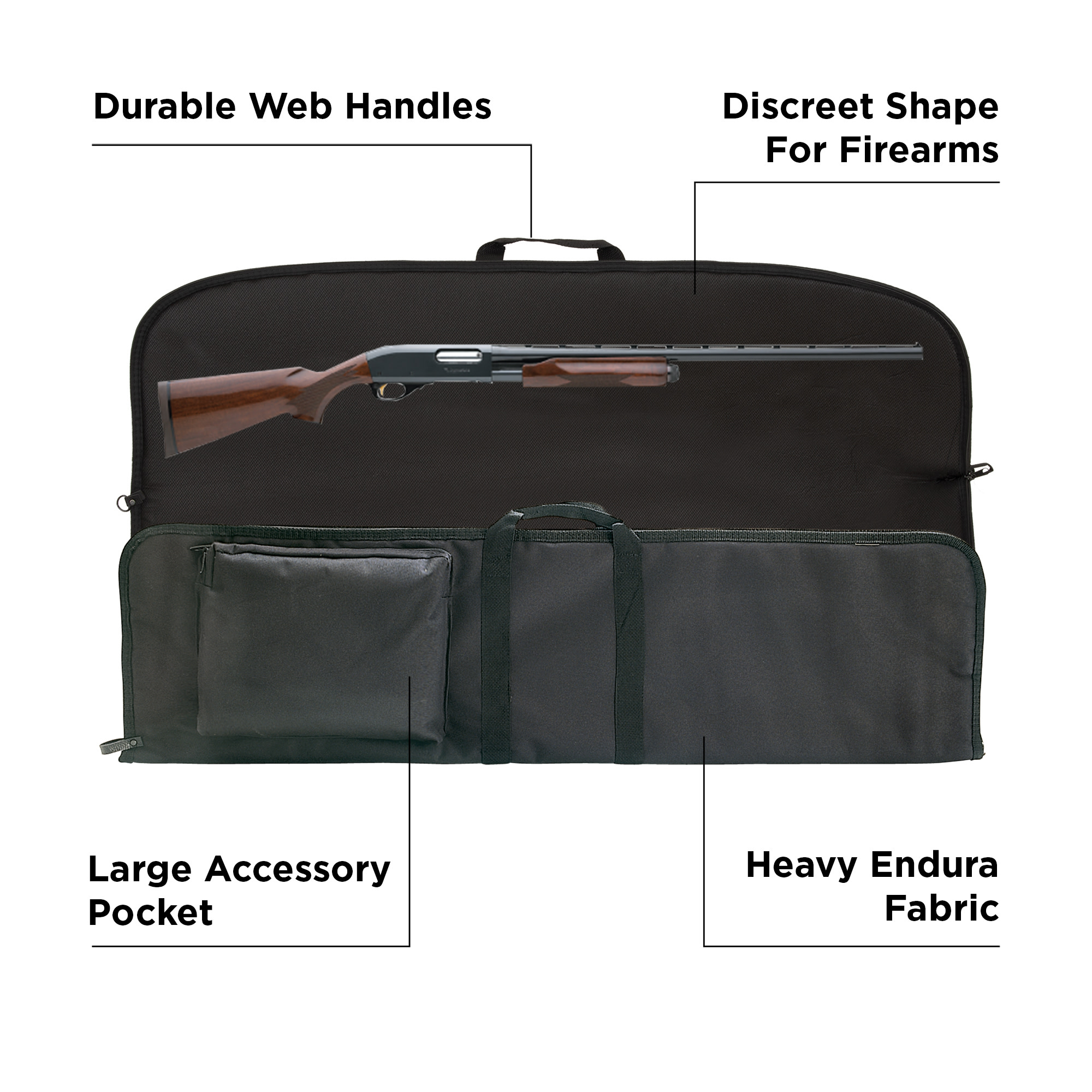 Endura Spcl Riot Shotgun Case 44"