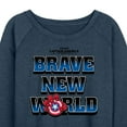 thumbnail image 3 of Marvel Captain America: Brave New World - Logo - Women's French Terry Pullover Sweatshirt, 3 of 5