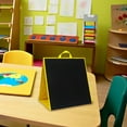 thumbnail image 3 of Felt Board Practical Felt Board Dual Color Folding Decorative Fastener Tape Standing Felt Board for Home, 3 of 6