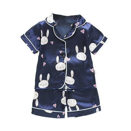 

OVTICZA Infant Baby Toddler Boy 2 Piece T Shirts and Shorts Set Short Sleeve Outfit Clothing Set Print Summer with Navy XL
