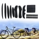 thumbnail image 4 of Kit de almohadillas internas para casco de ciclismo de 27 piezas, esponja sellada para motocicleta (negro) Tmvgtek Original, 4 of 9