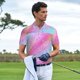 thumbnail image 3 of Fotbe Fun Rainbow Camiseta Polo de Golf para Hombre con Estampado – Camisa Deportiva Transpirable con Cuello Abotonado-Large, 3 of 6