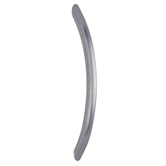 Curved Drawer Handle 5 1 By 8" Brushed Chrome