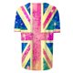 thumbnail image 4 of Fiudx Liquidación de Ofertas Flash Top/Camisa de Manga Corta con Cuello Redondo y Estampado de Bandera Del Reino Unido para Mujer, 4 of 5