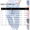 thumbnail image 3 of Domuza Boys Cotton Linen Pants Boys Girls Summer Casual Trousers Lightweight Plain Baggy Sweatpants Elastic Waist Joggers Dark Blue 100, 3 of 7