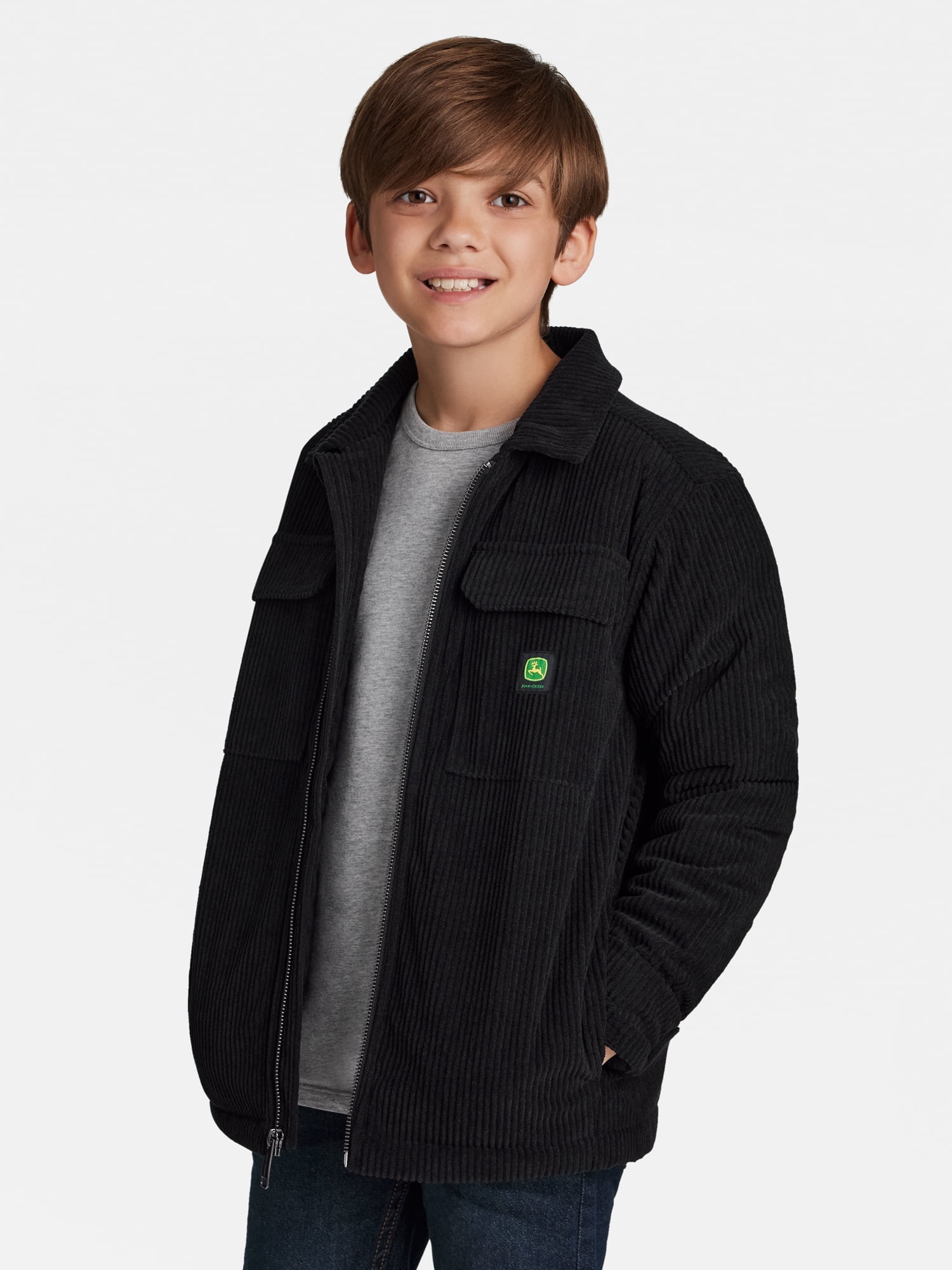 John Deere Boy's Corduroy Tractor Jacket, Sizes 4 - 16
