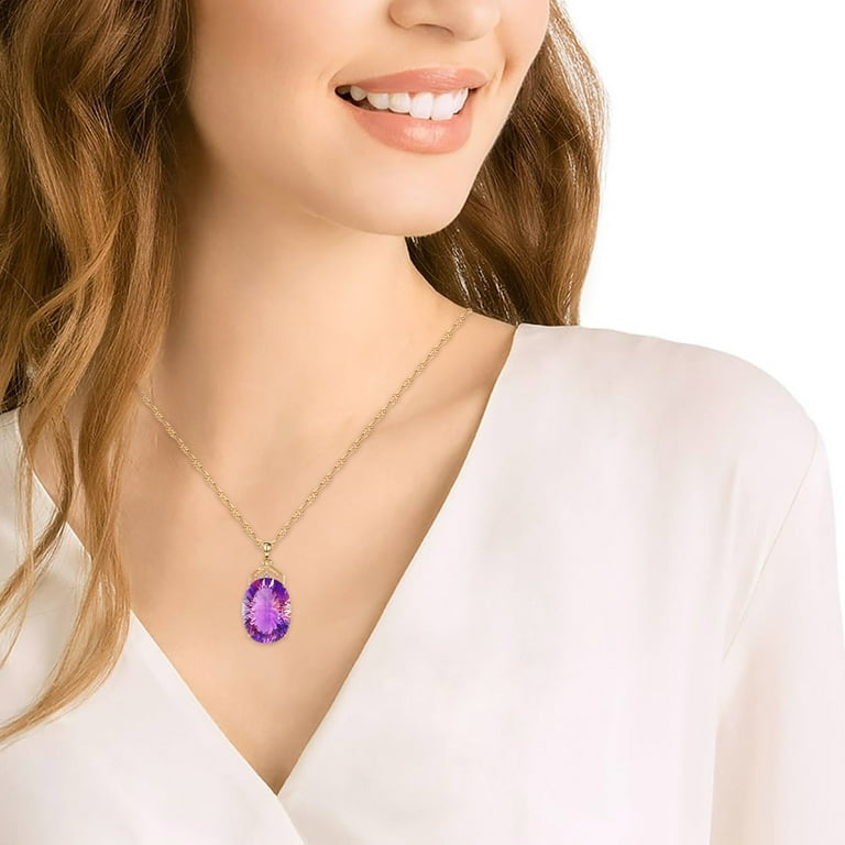 Walmart 2025 amethyst necklace