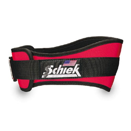 SCHIEK NYLON LIFTING BELT-4 3/4 INCH RED XX LARGE