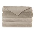 thumbnail image 1 of Sunbeam Velvet Plush Heated Throw Beige Cream, 1 of 4