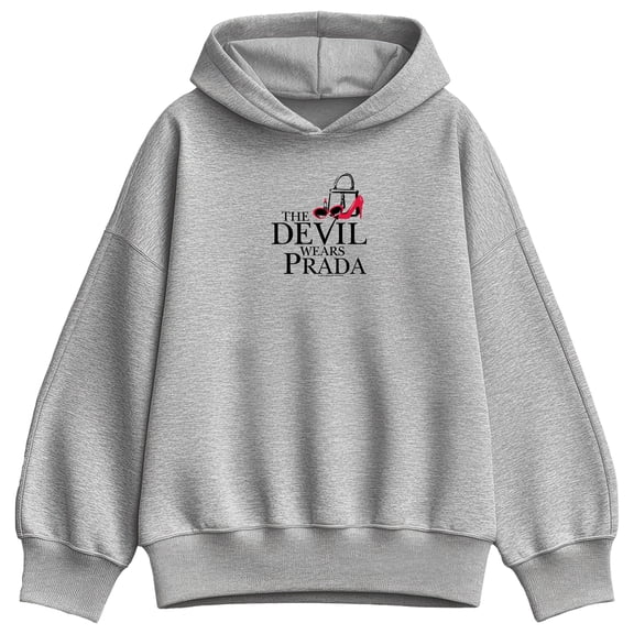 The Devil Wears Prada - Logo Icons - Women's Oversized Fleece Hoodie Sweatshirt