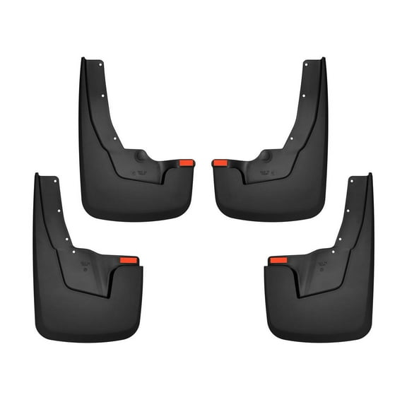 Husky Liners 58136 Custom Molded Mud Flaps Fit 19–24 Ram 1500 w/ OE Fender Flares, Excl. TRX – Front & Rear