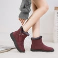 thumbnail image 3 of Oyedens Womens Winter Snow Boots Thermal Waterproof Non-Slip Ankle Booties with Lined for Mom, 3 of 5