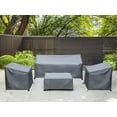 thumbnail image 5 of Patio Furniture Covers,Outdoor Furniture Cover Waterproof,Patio Furniture Set Covers for 4 Piece Outdoor Conversation Set,Patio Covers Set X-Large (Grey), 5 of 16