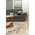 thumbnail image 4 of Furnish My Place Distressed Rug - 2 ft. x 4 ft., Beige, Indoor Rug with Bordered Design, Jute Backing, 4 of 9