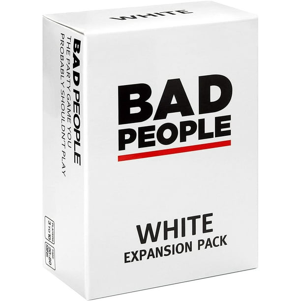 BAD PEOPLE White Expansion Pack The Game You Probably Shouldn't