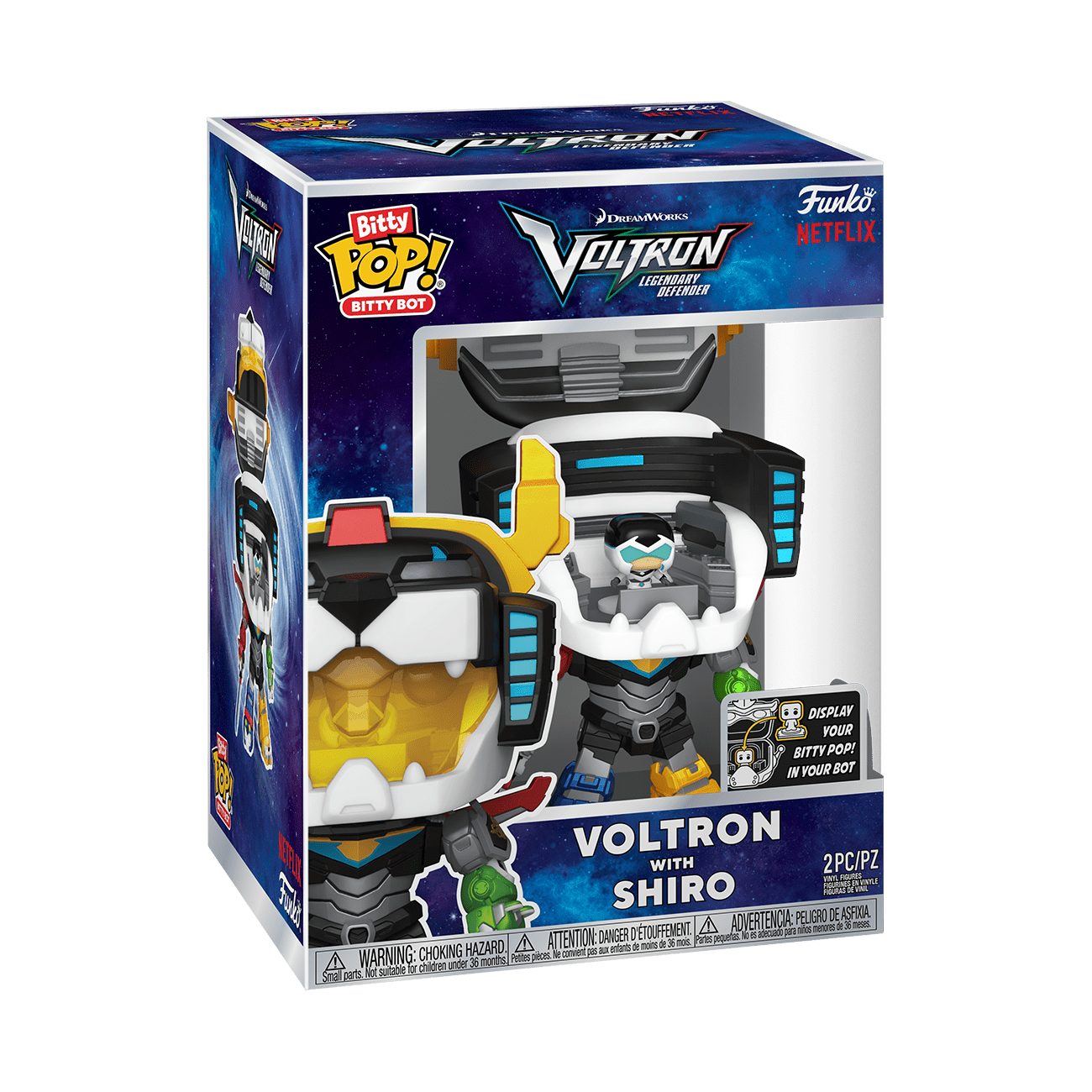 Funko Bitty POP! Bitty Bot Voltron Legendary Defender with Shiro