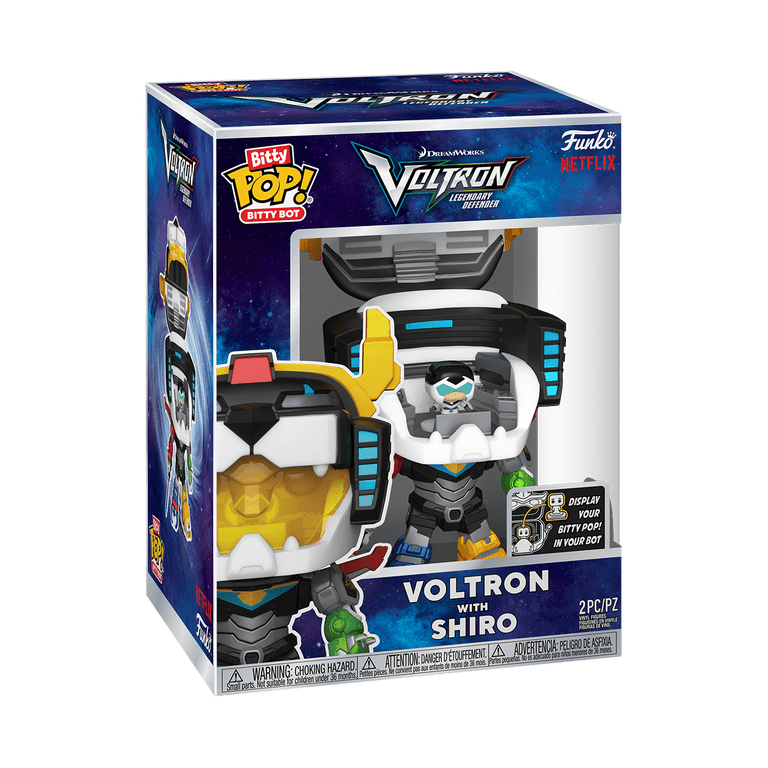 Funko Bitty POP! Bitty Bot Voltron Legendary Defender with Shiro Funko Bitty POP! Bitty Bot Voltron Legendary Defender with Shiro