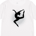 thumbnail image 4 of Inktastic Ballet Dancer Silhouette Ballerina Girls Long Sleeve Toddler T-Shirt, 4 of 5