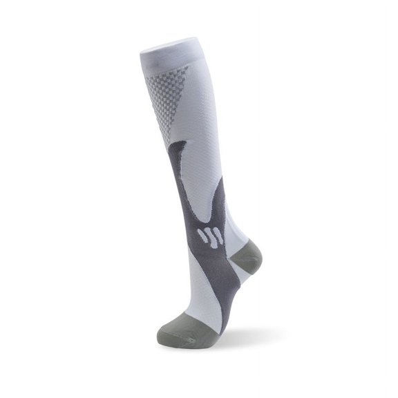 BENE Active Compression Comfort Socks - Gray, Small/Medium