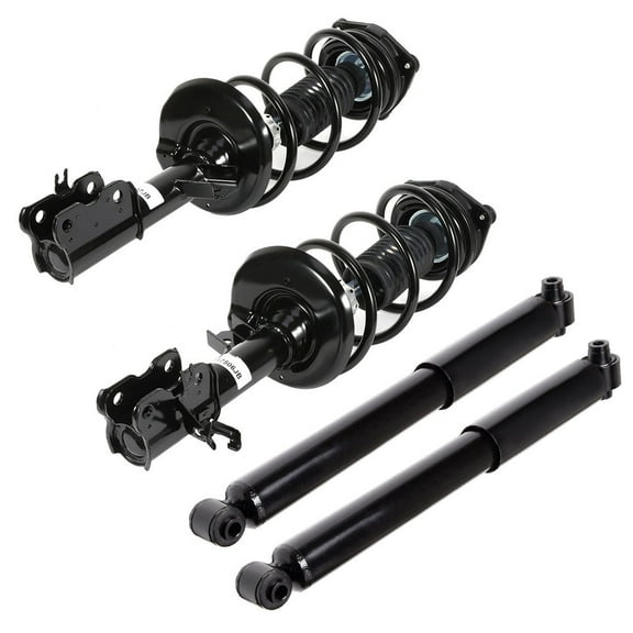 ECCPP Complete Struts Front and Rear Pair Strut Spring Assembly Shock Absorber for 2008 2009 2010 2011 2012 for Nissan Rogue Set of 4