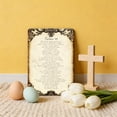 thumbnail image 4 of BingTong Spanish Psalm 91 Wood Sign Aluminum Decor Signs Vintage Psalm 91 Wall Art Spanish Inspirational Religious Decor, Home Prayer Room & Holiday Celebrations Metal Sign Khaki, 4 of 6