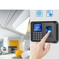 thumbnail image 2 of Machine de Vérification d'Empreintes Digitales Horloge de Temps d'Employé Icd, 2 of 5
