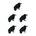 thumbnail image 1 of Youkk Unique Simulation Crow Animal Model For Halloween Decoration Or Horror Themed Events With High Flying Crow 5Set, 1 of 6