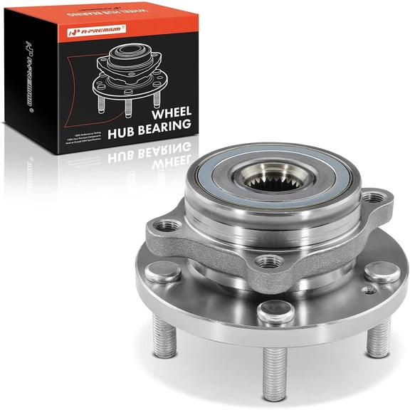 A-Premium Front Wheel Bearing and Hub Assembly with 5-Lug Compatible with Kia Soul 2017 2018 2019