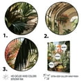 thumbnail image 3 of Designart "Ancient Ruins in Tropical Mexico" People Framed Wall Art - Global Green Mexican Art Entryway Framed Wall Art Print, 3 of 6