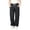 Z336 Black, variant on Landzoo Little Girls Cargo Pants Straight Leg With Pockets And Drawstring Fall Casual Kid Girls Baggy Trousers