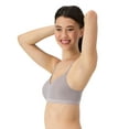 thumbnail image 5 of Hanes Womens Wireless T-Shirt Bra, Cooling Comfort Convertible Bra, Moisture-Wicking, 5 of 7