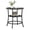 Gray, variant on 2-Tier Round Side Table for Living Room, Grey Wood Grain Accent End Table with Storage Shelf, Sturdy Metal Frame Nightstand for Bedroom, Couch Table for Small Spaces