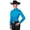 Turquoise, variant on Schneiders Cowgirl Royalty Half-Zip Women's Western Show | Turquoise | Small