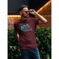 thumbnail image 2 of You Are My Universe Paint T-Shirt Men -Image by Shutterstock, Male 5X-Large, 2 of 4