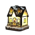 thumbnail image 1 of LED Christmas Resin Light House Christmas Decorations Resin Christmas Scene Village House Town for Christmas Gifts, 1 of 3