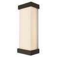 thumbnail image 4 of 50013ODW-MB-Loki Abra Lighting Loki - 18.7 Inch 18W 1 LED Wall Sconce-Matte Black Finish, 4 of 4