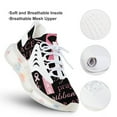 thumbnail image 3 of Breast Cancer Pink Ribbon Walking Shoes for Men Woman Lightweight Tennis Fashion Elastic Sports Shoes Cushion Basketball Shoes, 3 of 7